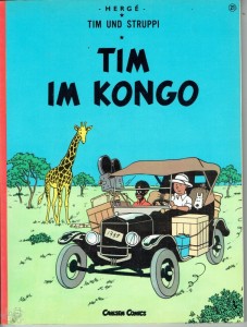 Tim und Struppi (1. Serie) 21: Tim im Kongo (höhere Auflagen)