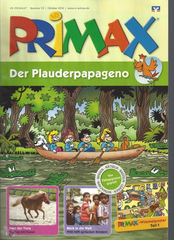 PRIMAX 10/2014 Volksbank - Der Plauderpapageno