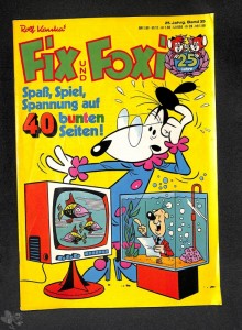 Fix und Foxi : 25. Jahrgang - Nr. 35
