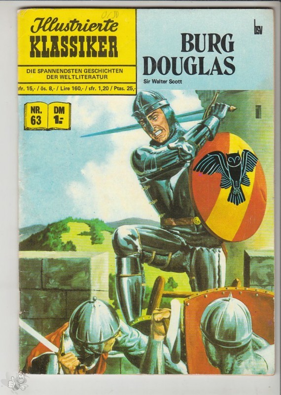 Illustrierte Klassiker 63: Burg Douglas (5. Auflage)