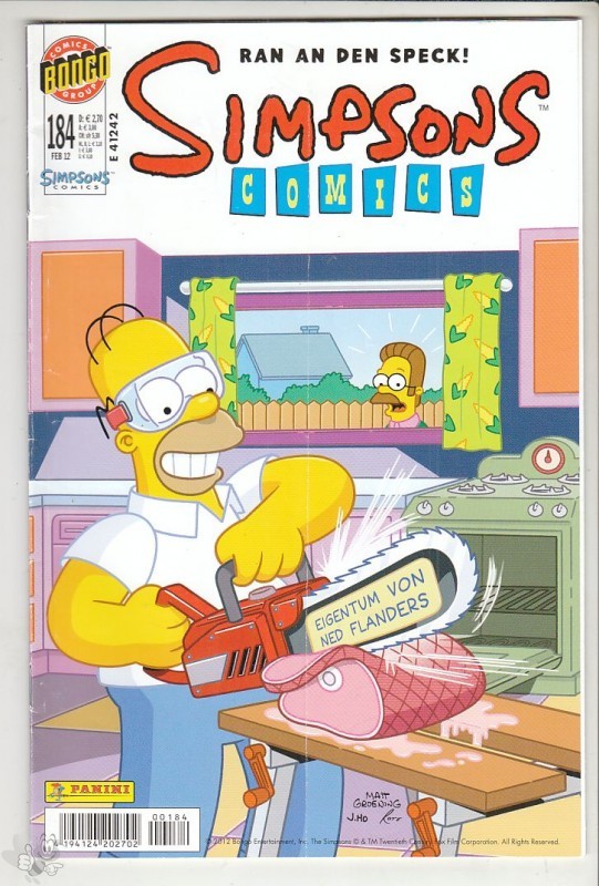 Simpsons Comics 184
