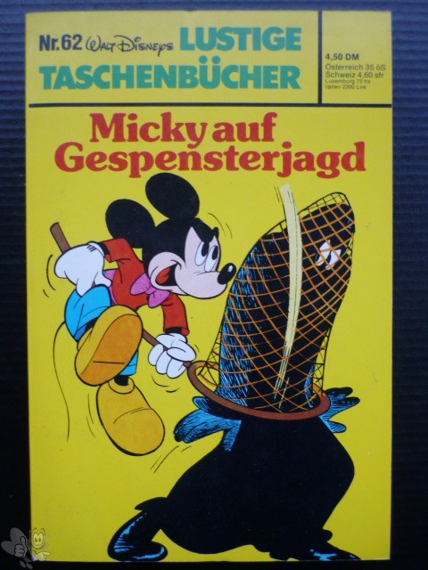 Walt Disneys Lustige Taschenbücher 62: Micky auf Gespensterjagd (1. Auflage)