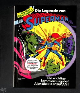 Die großen Superhelden 1: Die Legende von Superman (Hardcover)