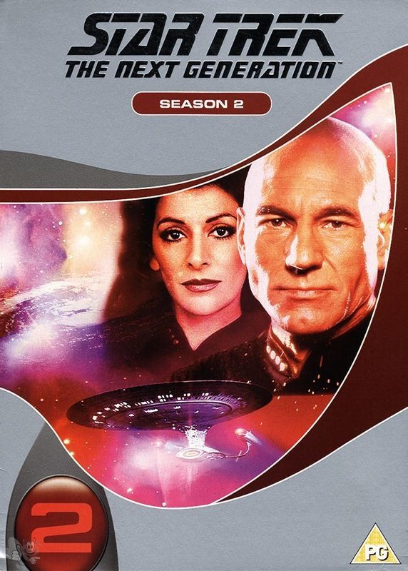 Star Trek - The next generation (Season 2, UK-Import mit dt. Ton) (6 DVD&#039;s)