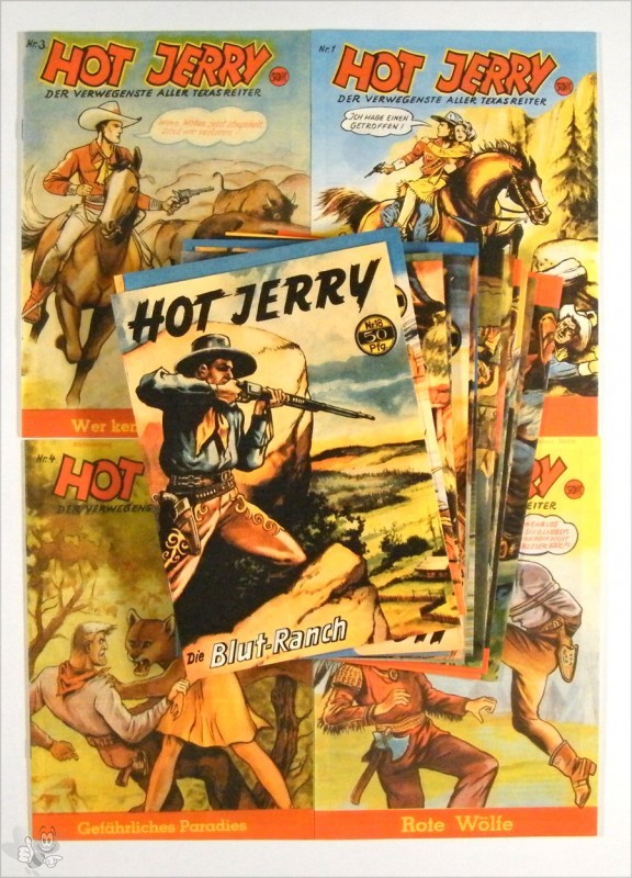 Hot Jerry Nr. 1 - 20 Hethke Verlag Nachdruck