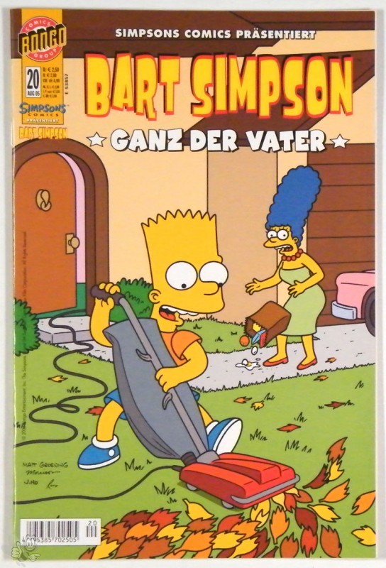 Bart Simpson 20: Ganz der Vater
