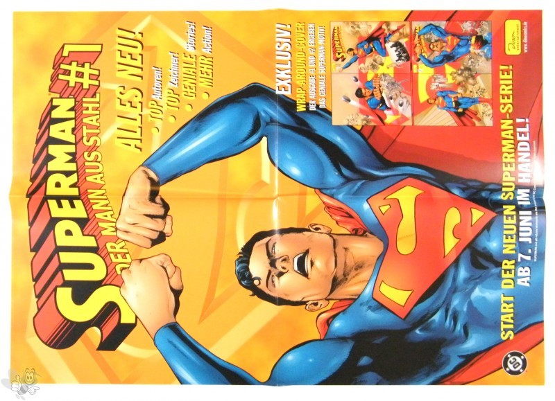 Superman Der Mann aus Stahl Promo Poster 