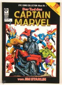 Epic Comic-Collection 1: Der Tod des Captain Marvel
