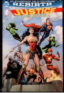 Justice League (Rebirth) 1: (Variant Cover-Edition A)