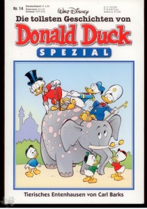 Die tollsten Geschichten von Donald Duck Spezial 14: Tierisches Entenhausen von Carl Barks