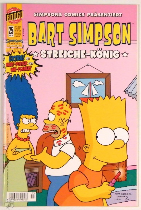 Bart Simpson 25: Streiche-König