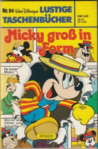 Walt Disneys Lustige Taschenbücher 94: Micky groß in Form (1. Auflage)