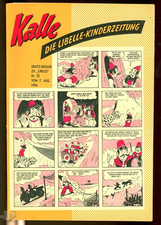 Kalle 1954 Nr. 32 (Comic - Beilage zu Libelle)