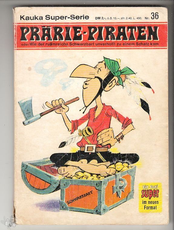 Kauka Super Serie 36: Schwarzbart: Prärie-Piraten