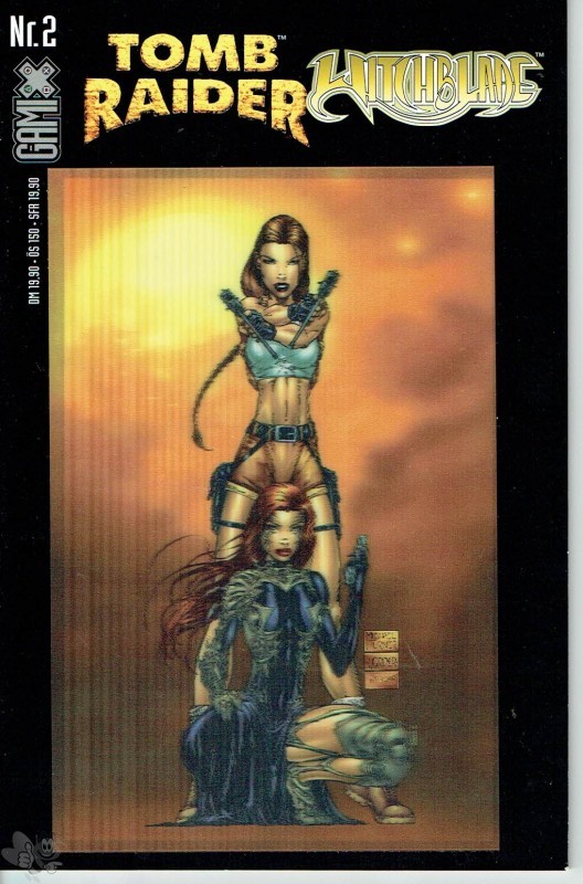 Gamix 2: Tomb Raider / Witchblade (Buchhandels-Ausgabe, Cover-Version B)