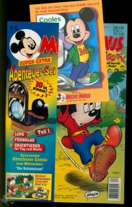 Micky Maus 30/1995 Doppumschlag + Abkarte
