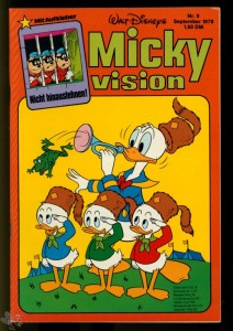 Mickyvision 9/1978 mit Sticker