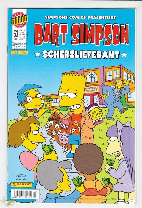 Bart Simpson 53: Scherzlieferant