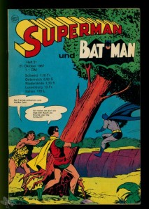 Superman (Ehapa) : 1967: Nr. 21