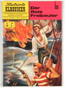 Illustrierte Klassiker 14: Der rote Freibeuter (4. Auflage)