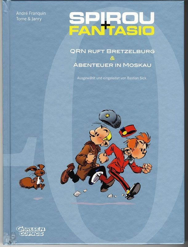 40 Jahre Carlsen Comics 3: Spirou &amp; Fantasio: QRN ruft Bretzelburg &amp; Abenteuer in Moskau