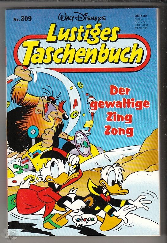 Walt Disneys Lustige Taschenbücher 209: Der gewaltige Zing Zong (LTB)
