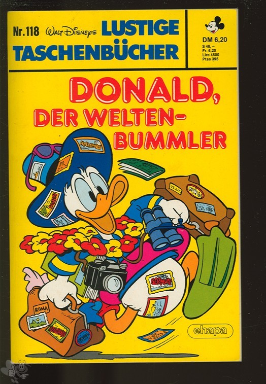 Walt Disneys Lustige Taschenbücher 118: Donald, der Weltenbummler
