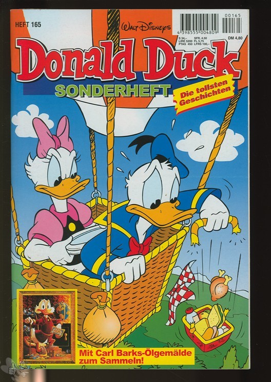 Die tollsten Geschichten von Donald Duck 165 mit Poster