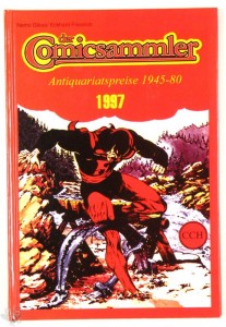 Der Comicsammler Antiquariatspreise 1945-1980 1997 Hardcover Ausgabe 