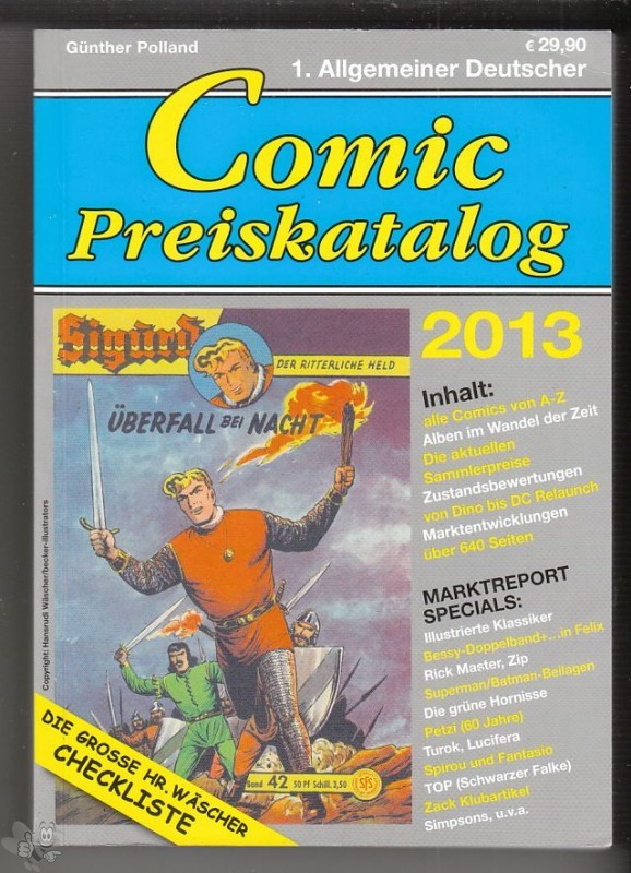 Comic Preiskatalog 38: 2013 (Softcover)