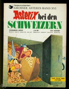 Asterix 16: Asterix bei den Schweizern (1. Auflage, Softcover)