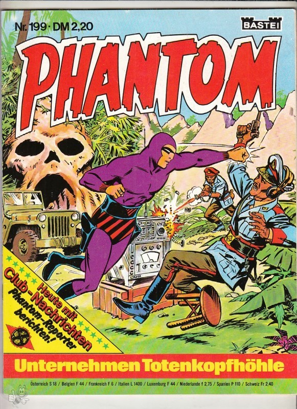 Phantom 199: Unternehmen Totenkopfhöhle