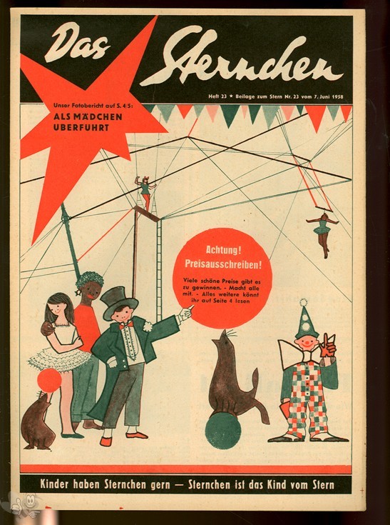 Sternchen 1958 Nr. 23 (Stern - Kinderbeilage)