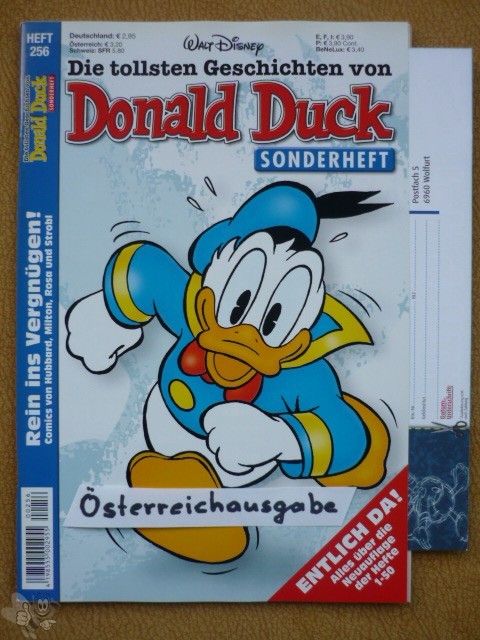 Die tollsten Geschichten von Donald Duck 256: Österreichausgabe