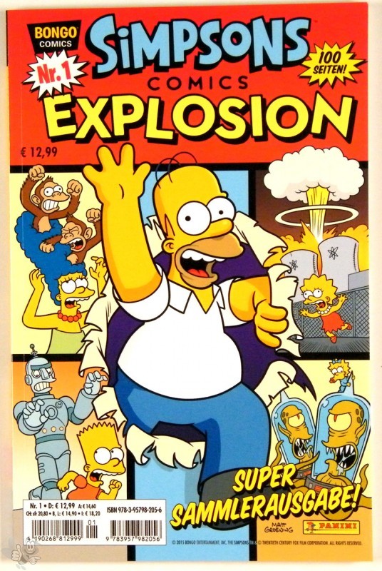 Simpsons Comics Explosion 1