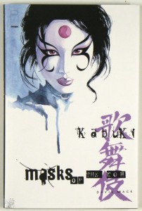 Kabuki Mask of the Noh HC Limited and signed