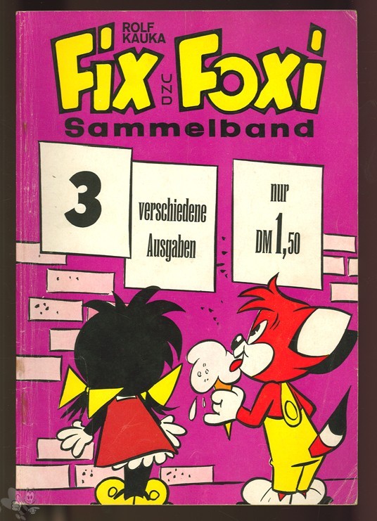 Fix und Foxi Sammelband (Lupinchen und Fix vor Plakat)