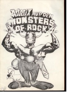 Asterix auf dem Monsters of Rock