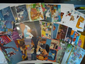 Walt Disney Postkarten 65 Stück