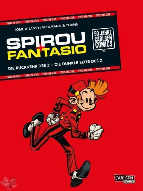 50 Jahre Carlsen Comics - Two-in-One 3: Spirou &amp; Fantasio: Die Rückkehr des Z / Die dunkle Seite des Z