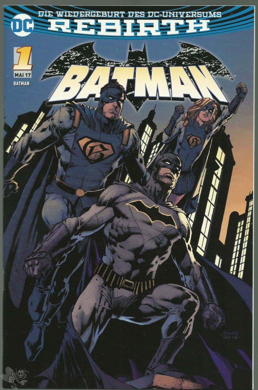 Batman (Rebirth) 1: (Variant Cover-Edition A)