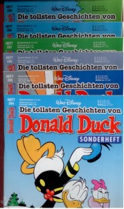 Die tollsten Geschichten von Donald Duck Nr. 284 bis Nr. 295 im Schuber