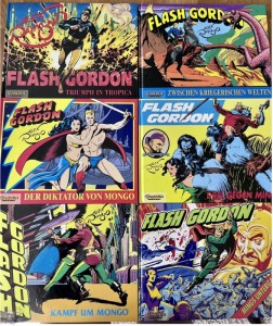 Flash Gordon, 6 Hardcover, Carlsen, komplett