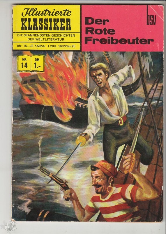 Illustrierte Klassiker 14: Der rote Freibeuter (4. Auflage)