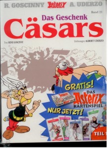 Asterix 21: Das Geschenk Cäsars (Neuauflage 2002, Softcover)