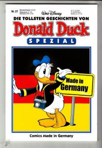 Die tollsten Geschichten von Donald Duck Spezial 27: Comics Made in Germany