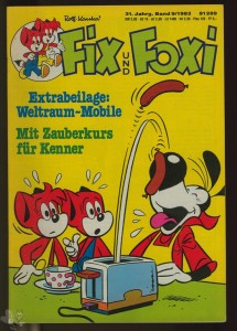 Fix und Foxi : 31. Jahrgang - Nr. 9 mit Bastelbogen.