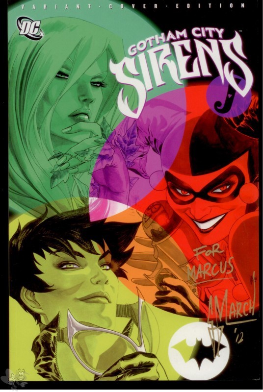 Gotham City Sirens 3: Sister Zero (Variant Cover-Edition)