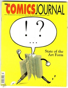 Comics Journal Magazine 188 State of the Art Form 