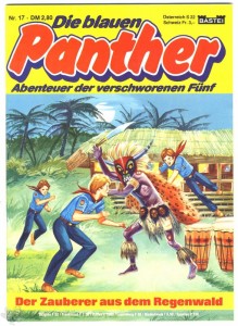 Die blauen Panther 17: Der Zauberer aus dem Regenwald